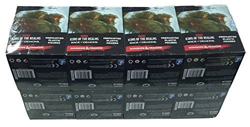Wizkids D&D Icons Of The Realms: Rage Of Demons 8 Ct. Booster Brick