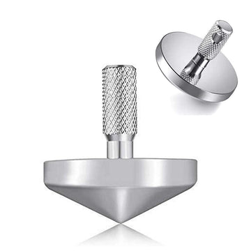 Portable Accurate Metal Spinning Top, Precision Stainless Steel Desk Toy, Edc Top Spinner Toys, Fidget Gyroscope, Vintage Totem