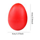 Evneed 40 Pcs Plastic Egg Shakers Set Percussion Musical Egg Maracas Kids Toys With 8 Colors For Child Toys Music Learning Diy Painting,Easter Eggs,Egg Shakers Musical Instruments
