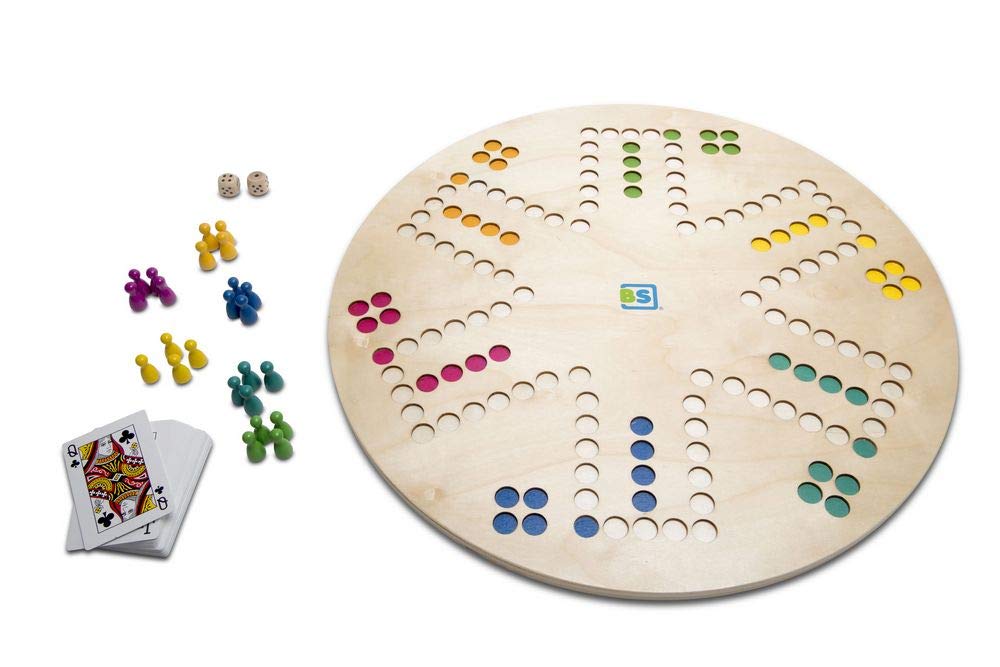 Bs Toys Mensch Rgere Dich Nicht & Gnsespiel - Gesellschaftsspiel/Brettspiel Fr Kinder & Erwachsene - Geschenk Fr Geburtstag/Weih