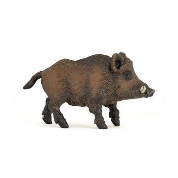 Papo -Hand-Painted - Figurine -Wild Animal Kingdom - Wild Boar -53011 -Collectible - For Children - Suitable For Boys And Girls-