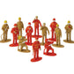 U. S. Toy Heroic Firefighter Figures, Fireman Figurines For Pretend Play, Party Favors, Cake Toppers, Birthday Gifts, & More – 12-Pack, 3 Years & Older