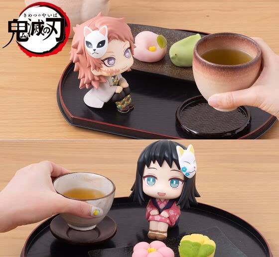 Megahouse - Demon Slayer Look Up Series Sabito & Makomo 2Pc Set With Gift
