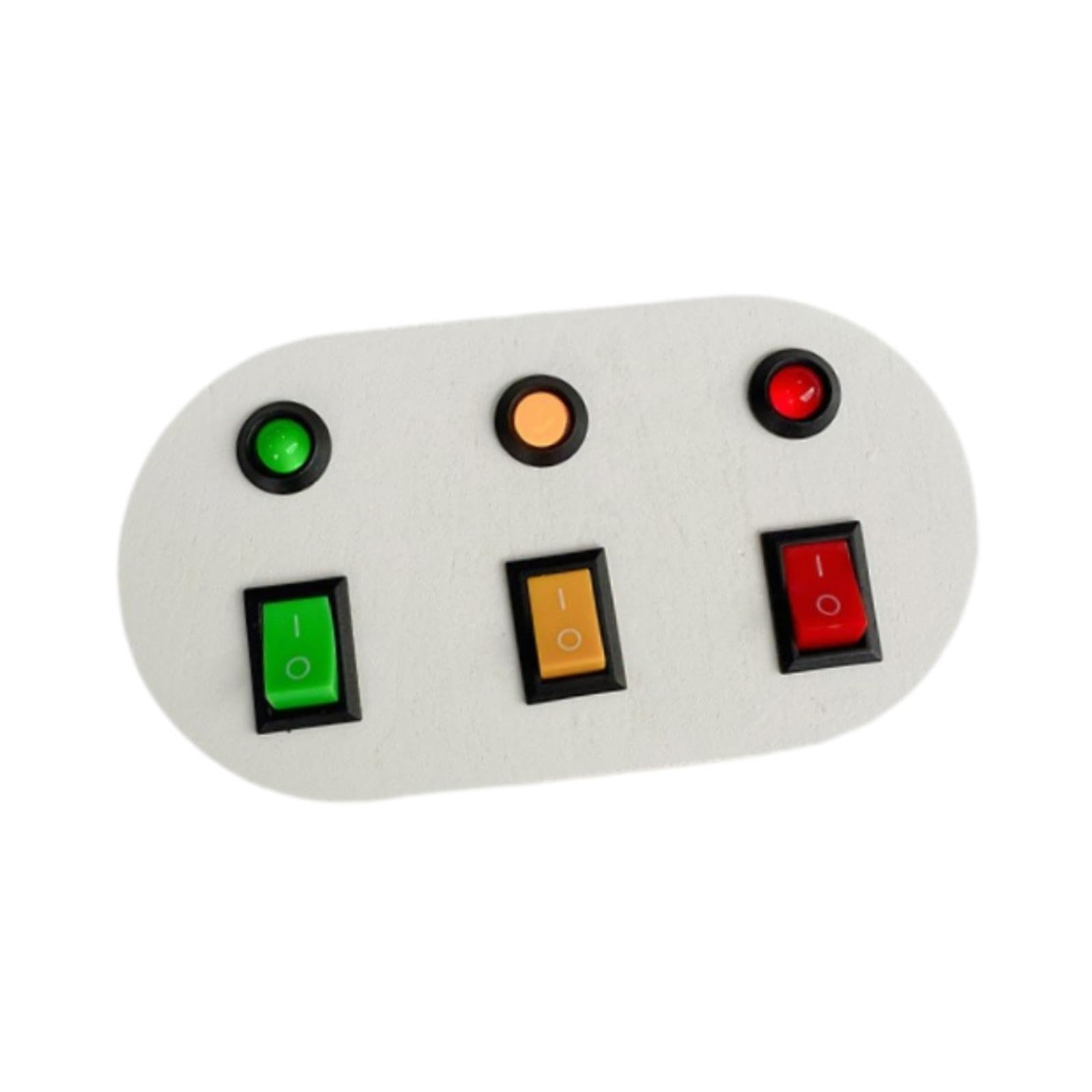 Atorse Light Switch Sensory Board Red Green Yellow Lights For Boys Girls Kids Gifts Style A Baby | Toys For Baby | Developmental
