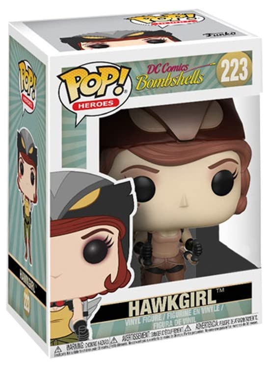 Funko Pop! Dc Heroes Bombshells Hawkgirl #223 (Sepia Tone)