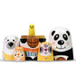Tphon Nesting Dolls Wooden Russian Matryoshka Dolls For Toddlers Kids Handmade Toys Stacking Doll Set For Children Christmas Bir