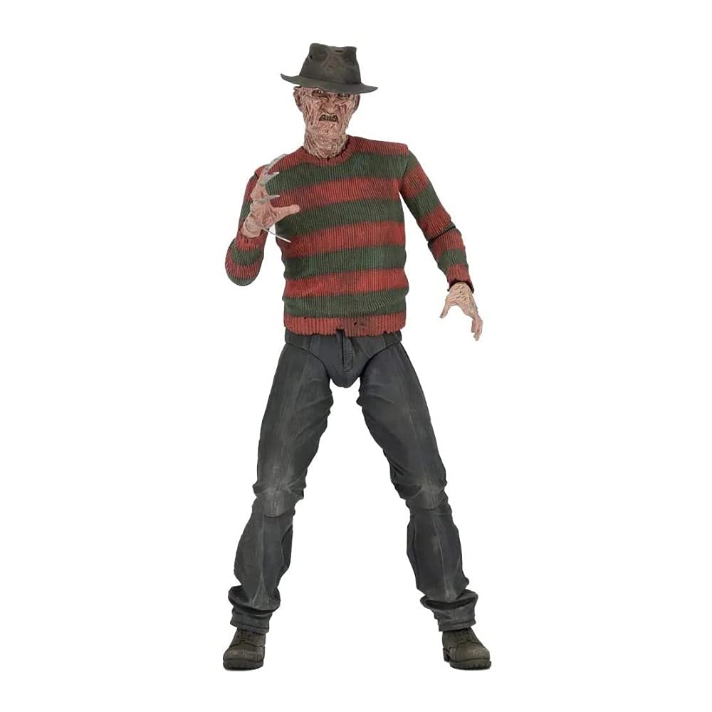 NECA 7" Ultimate Action Figure - Nightmare on Elm Street Part 2 Freddy - Plastic - Red, Green, Black, Silver - Model H845580