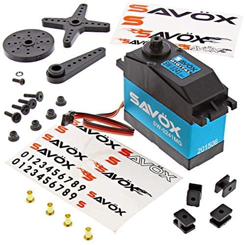 Savx SW0241MG Waterproof 5th Scale Digital Servo .17/555 High Voltage