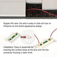 Teddoo 20Pcs 1X4 Led Lighting Kit (X In One Lights Powered By Usb) Bricks City Diy Combination Module Compatible With Lego Bricks 3710 (Warm White)
