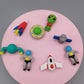 Kleeblatt Space Erasers For Kids Bulk 70Pcs,Puzzle Assembled Mini Fun Desk Pets For Kids Classroom, Treasure Box Prizes,Party Fa