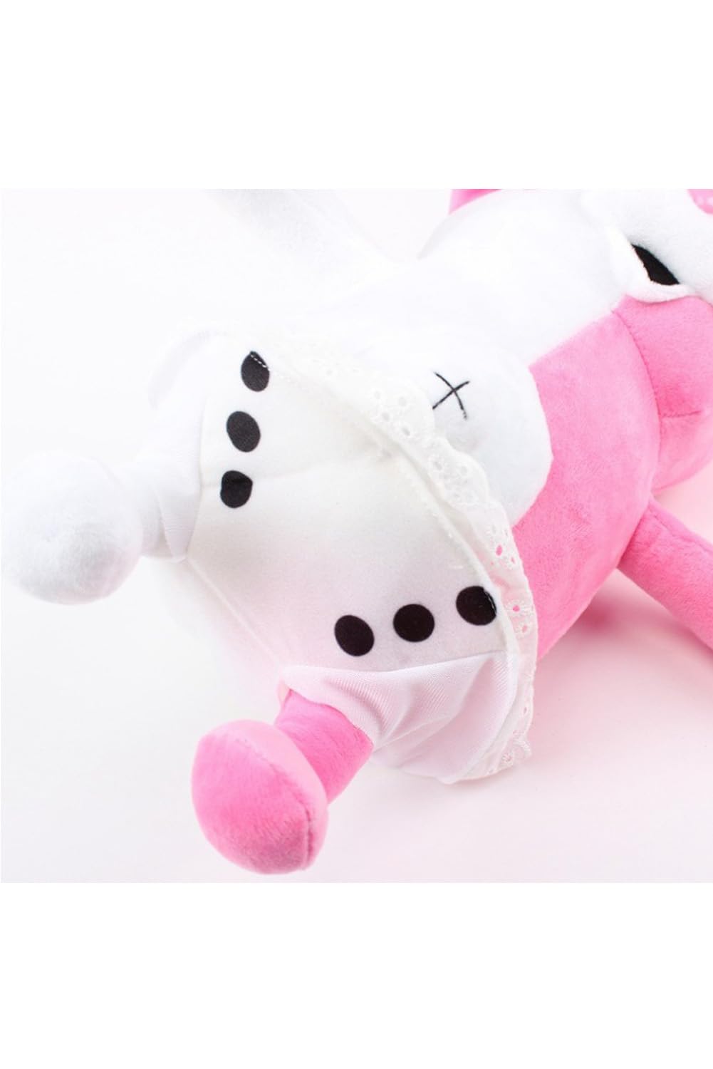 Werycos Plush 35Cm 25Cm Plush Black White Bear Anime Stuffed Plush Toy