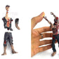 Powertrc Toy Zombie Action Figures With Movable And Detachable Joints | Mini Zombie Figurines | Great For Presents, Decoration, And Party Favors | Pack Of 6, 4 Inches Tall Zombies (72 Pcs)