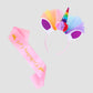 Doctor Unicorn Birthday Girls Unicorn Costume Outfit Rainbow Tutu, Unicorn T-shirt, Satin Sash, Hair Bow & Headband Rainbow/Pink