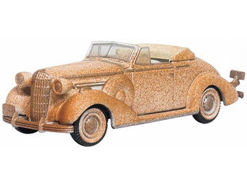 1936 Special Convertible Coupe Beige (Rusted) Junkyard Project 1/87 (HO) Scale Diecast Model Car by Oxford Diecast 87BS36006