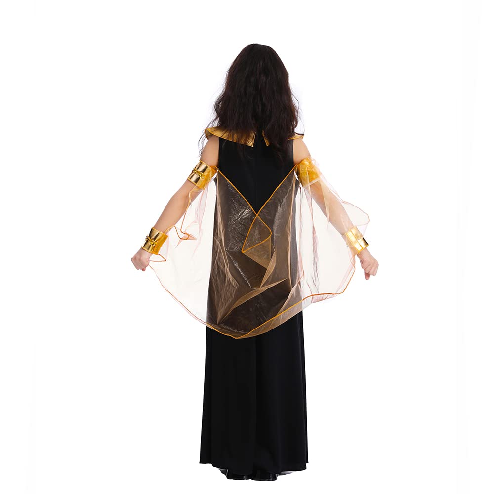 Dsplay Girl Egyptian Costume Halloween Costumes For Kids (7-9 Years)