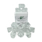 Role 4 Initiative Polyhedral Dice - Translucent Clear W/White, Arch'D4 (15)