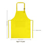 yarachel Kids Apron and Chef Hat Set - 8 Pieces Waterproof and Adjustable Child Aprons with Pockets Kitchen Bib Aprons for Boys