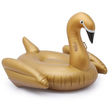 Magshion 62 Inch Large Inflatable Flamingo Ride On Pool Float for Adults, Blow Up Swimming Floating Raft with Fast Valves, Outdo