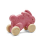 PlanToys Push Along Bunny-Pink (5730)