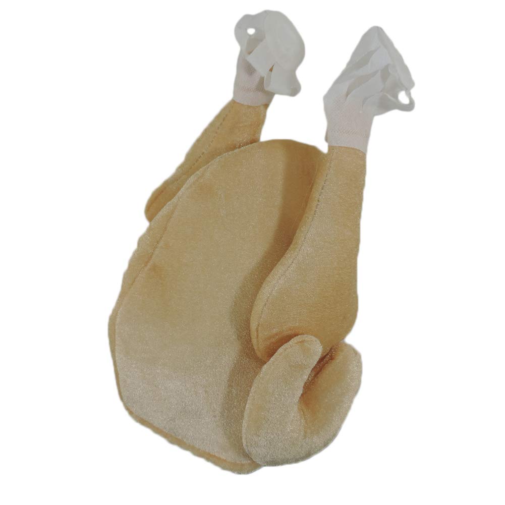 Plush Roasted Turkey Novelty Thanksgiving Hat