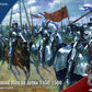 Perry Miniatures WR40 Mounted Men At Arms 1450-1500 28mm 1:56 12 cavalry figures 8 flags by Perry Miniatures