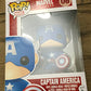 Funko Marvel Captain America Pop Vinyl Figure,Multi,3.75 Inches