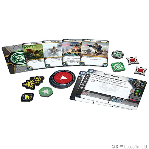 Atomic Mass Games Star Wars: Legion Imperial Shoretroopers Unit Expansion - advanced Troopers! Tabletop Miniatures Game  Strategy Game for Kids and mature-themeds  Ages 14+  2 Players  3 Hour Playtime  Made