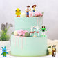 Toy Action Figures Story Toys Set, 1.5-2.3 Inches Tall Action Figures With Woody, Buzz And Jessie,Toy Anime Figurines Story Char