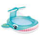 Intex Plastic Whale Spray Pool, Multi Color, Kid
