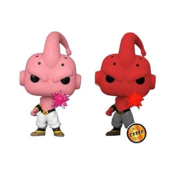 POP Funko DBZ Kid Buu Kamehameha Vinyl Figure - Multi-Coloured, Standard Size, Model FU50341, Exclusive Glow Chase Variant