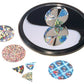Toysmith Euler’s Disk - Hypnotic Light & Sound Science Toy for Home & Office - Physics Desk Decor for Kids & Adults 8+ - Multi-colored