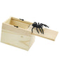 Zizicg Spider Prank Box Pop Out Scare Spider Fun Surprise Joke Boxes, Handmade Wooden Surprise Box For Boys Girls, Spider In A Box Toy Practical Prank Xmas Gifts Toy For Kids & Adults