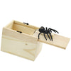 Zizicg Spider Prank Box Pop Out Scare Spider Fun Surprise Joke Boxes, Handmade Wooden Surprise Box For Boys Girls, Spider In A Box Toy Practical Prank Xmas Gifts Toy For Kids & Adults