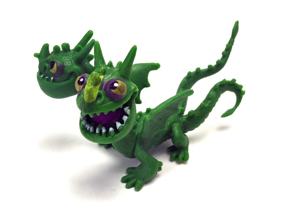 Toysvill Dragons (Set 8 pcs) - Mini Action Figures: Toothless (Night Fury)  Deadly Nadder  Gronckle  Hideous Zippleback  Hotburple  Monstrous Nightmare  Terrible Terror