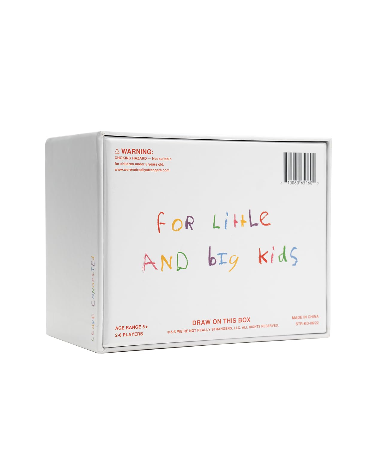 WE'RE NOT REALLY STRANGERS Kids Edition Card Game - 150 Cards for Ages 5+, Multi-Color, Fun for 2-6 Players, Model WNRS-137
