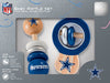 Nfl Dallas Cowboys Baby Rattle Set - 2 Pack