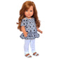 Kennedy And Friends 18 Inch Fashion Dolls- Tilt And Pose Feature And All Vinyl (F02-Jln)