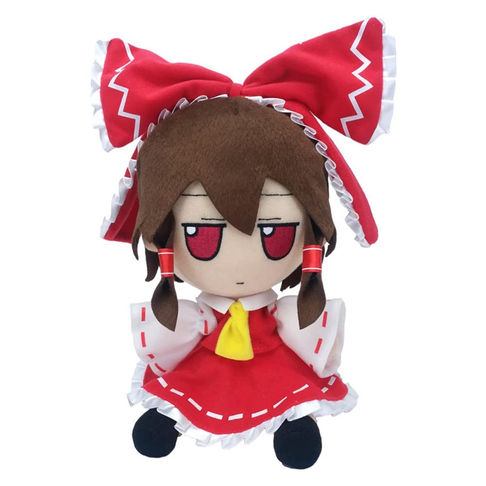 Kila Mila Anime Figure Reimu Doll Plush Stuffed Toy Kawaii Plushies Cosplay Gift