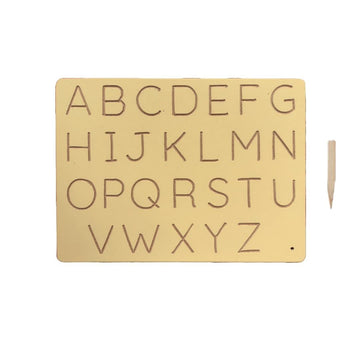 Revashree Craft World English Uppercase Capital Alphabets Board For Kids Writing Practice For 2-5 Year Birthday Gift For Kids, 1