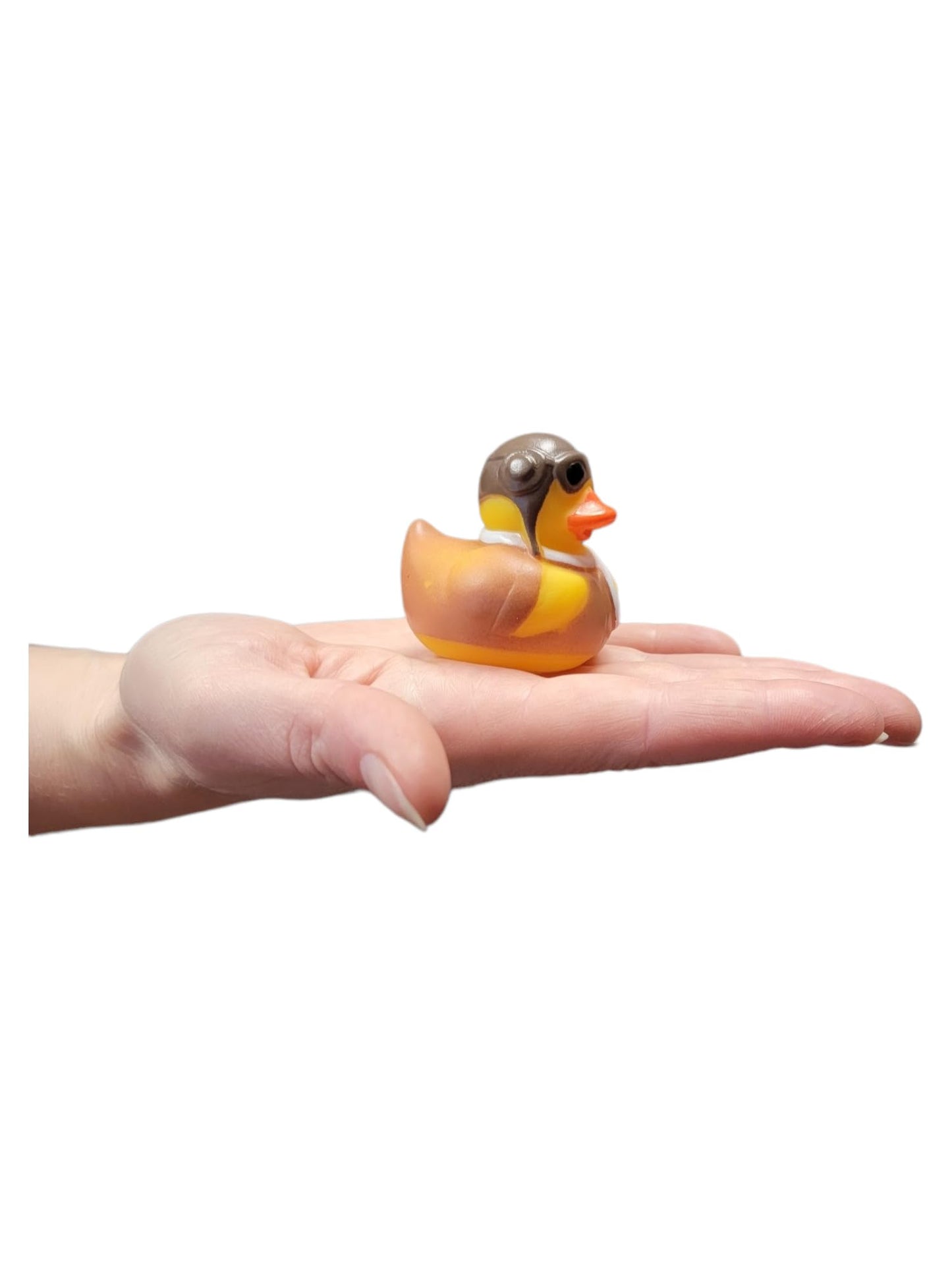 Cool Rubber Ducks (2') Standard Size. (12 Pack) Cute Duck Bath Tub Pool Toys. (Aviator Rubber Ducks)