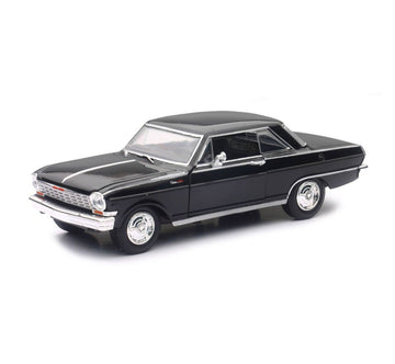 New Ray 1964 Chevrolet Nova Ss Black Muscle Car Collection 1/25 Diecast Model Car