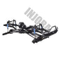 INJORA RC Frame Chassis Assembled Frame Chassis for 1/10 RC Crawler SCX10 II 90046 90047 (with Wheels)