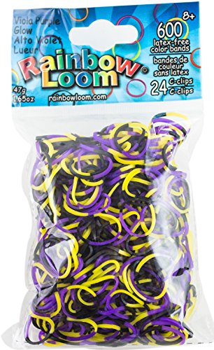 Rainbow Loom Viola Purple Glow