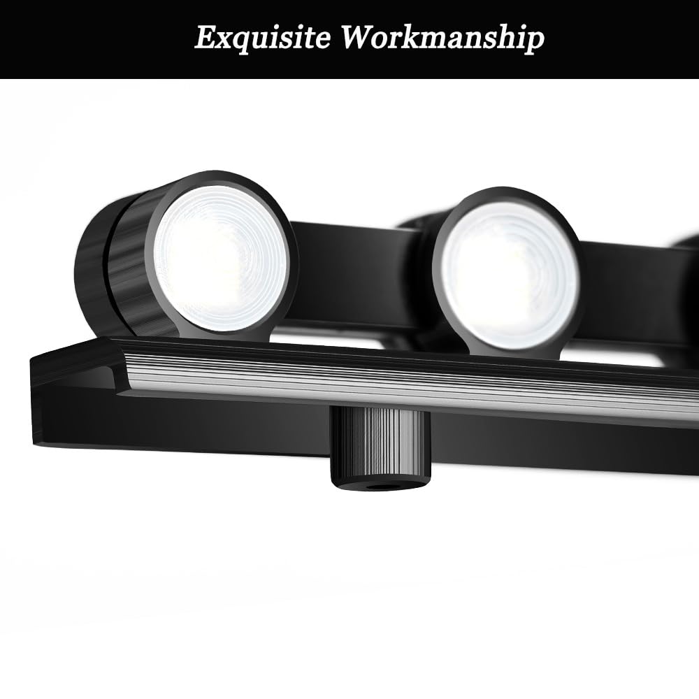 MOHERO RC Car Roof Lights 4 LEDs Light Bar Kit for TRX4M K10 F150 1/18th RC Crawler Car