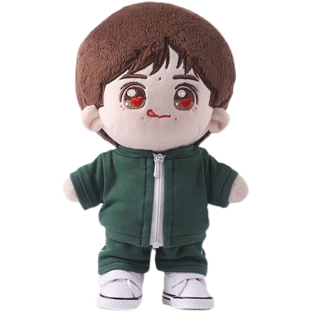 Niannyyhouse Sportswear Uniforms 7.8'(20Cm) Plush Doll Stuffed Figures Toys Clothes (Green)