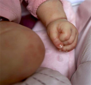 Zero Pam 20 Inch Realistic Baby Dolls Girl Toddler,Lifelike Full Soft Vinyl Body Reborn Baby Dolls with Blonde Hair That Look Re