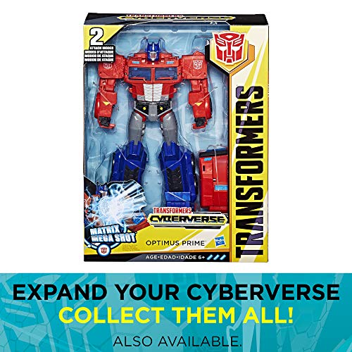 Transformers Toys Cyberverse Action Attackers Ultimate Class Megatron Action Figure - Repeatable Fusion Mega Shot Action Attack