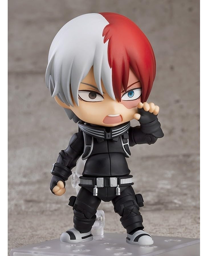 Good Smile My Hero Academia: Shoto Todoroki (Stealth Suit Ver.) Nendoroid Action Figure,Multicolor