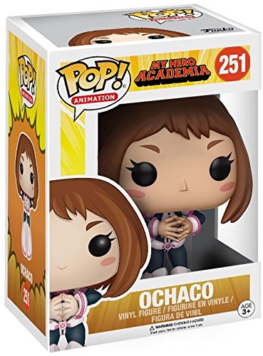 Funko Pop My Hero Academia - Ochaco Pop! Vinyl Figure (Bundled With Compatible Pop Box Protector Case), Multicolor, 3.75 Inches