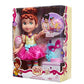 Fancy Nancy Shall We Be Fancy, 15 Talking Doll, 35+ Phrases, Colorful Lights & Music